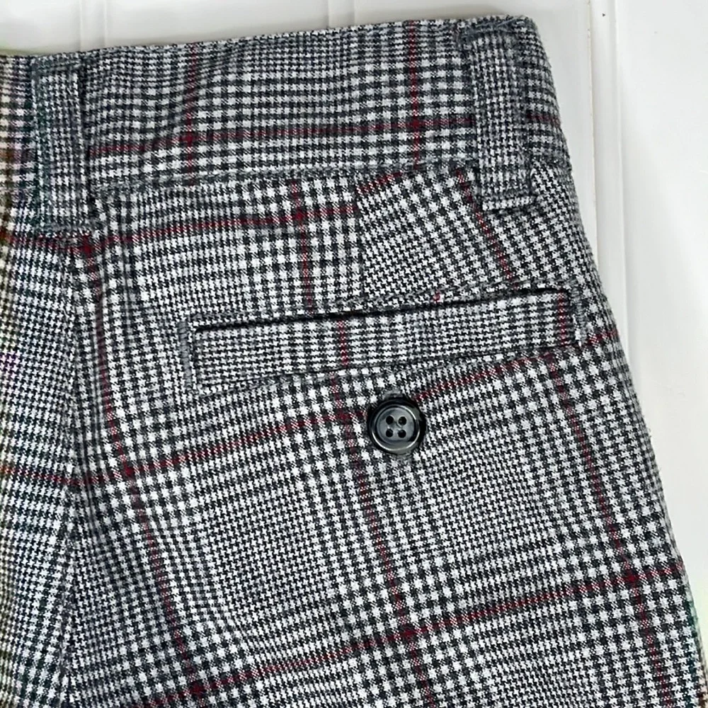 Janie and Jack Plaid Cuffed Dress Pants Size 2T - Picture 10 of 14